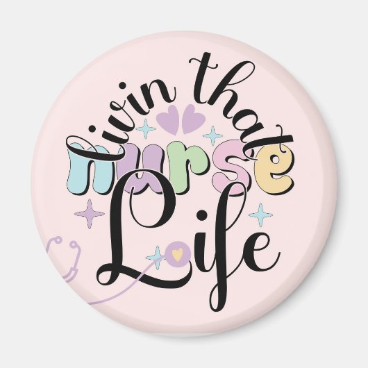 Die verpleegster leven magneet (Voorkant)