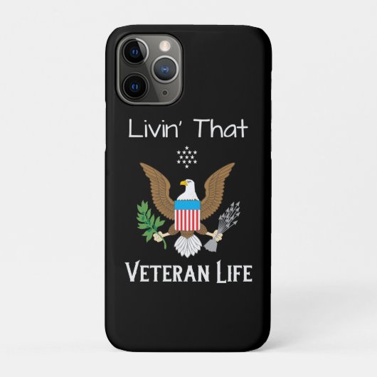 Die Veteran Life Apple iPhone 11 Hoesje (Achterkant)
