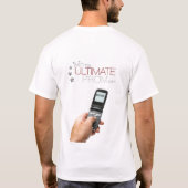 Die vingers verplaatsen t-shirt (Achterkant)