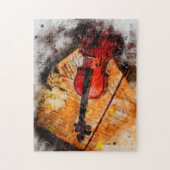 Die Violine - Legpuzzel (Verticaal)