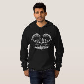 Die vis was zo groot hoodie (Voorkant volledig)