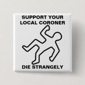 DIE VREEMDE BUTTON (Voorkant)