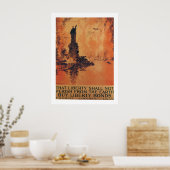 Die vrijheid mag niet van de aarde komen poster (Keuken)