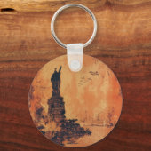 Die vrijheid mag niet van de aarde komen sleutelhanger (Voorkant)