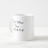 Die waar ik 345020 word koffiemok (Voorkant links)