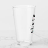 Die waar je mijn Matron van Honor Glass bent Glas (Rechts)