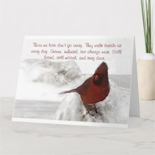 "Die waar we van houden gaan niet weg" groot Kaart