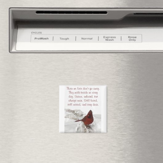 "Die waar we van houden gaan niet weg" Magneet (Insitu (Vaatwasser))