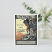 Die Walküre (Vocal score titelpagina, 1899) Briefkaart (Staand voorkant)