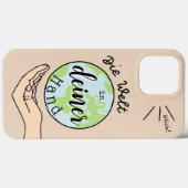 Die Welt in deiner Hand Case-Mate iPhone Case (Achterkant (horizontaal))