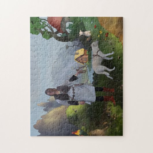 Die Wikingerin Legpuzzel (Verticaal)