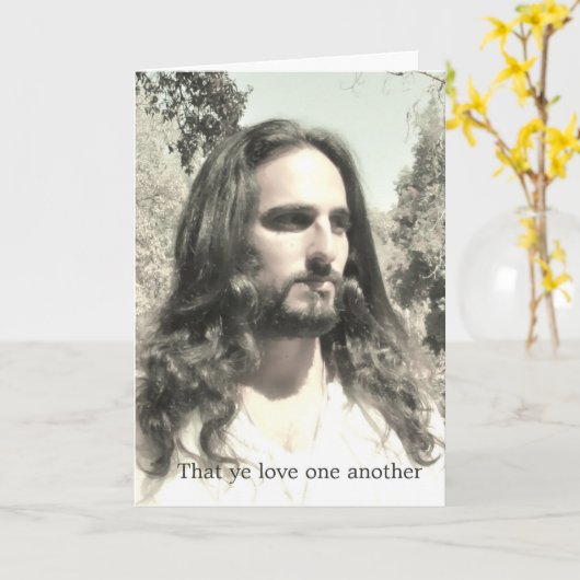 Die ye liefde elkaar kaart (Gele Bloem)