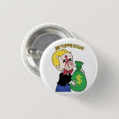 Die Yuppie Scum pinback pin Ronde Button 3,2 Cm (Voorkant /achterkant)