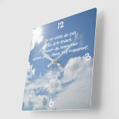 Die Zeit.... Vierkante Klok (Hoek)