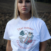 Die zomer heeft alles veranderd Tri-Blend shirt