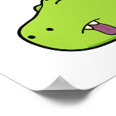 Died-nosaur Grappige Dinosaurus Woordgrapjes Poster (Hoek)
