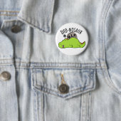 Died-nosaurus Grappige Dinosaurus Woordgrapjes Ronde Button 5,7 Cm (In situ)