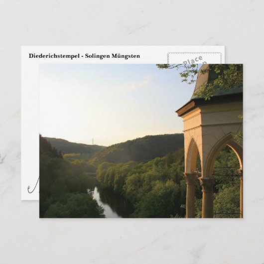 Diederichstempel Briefkaart (Voorkant / Achterkant)