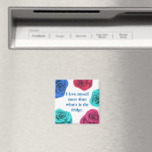 Dieet bevestiging liefde jezelf meer dan voedsel magneet (Insitu (Vaatwasser))