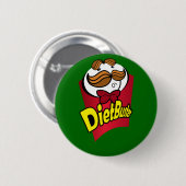 dieet breker ronde button 5,7 cm (Voorkant /achterkant)