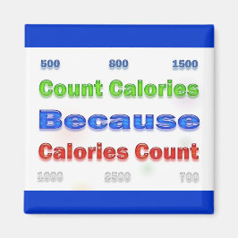 Dieet en Gewichtsverlies Aantal Calorieën Magneet