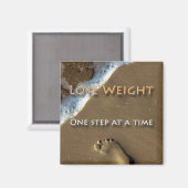 Dieet en gewichtsverlies stap voor stap magneet (Voorkant / Achterkant)