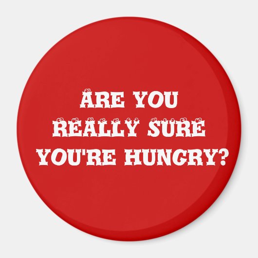 Dieet helper #6 magneet (Voorkant)