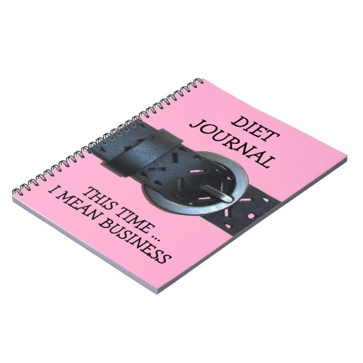 Dieet Journaal, Deze keer meen ik het serieus Bedr Notitieboek (Linkerzijde)
