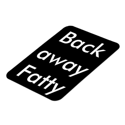 Dieet koelkast magneet (Linkerzijde)