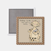 Dieet met een Buddy - Koelkast Magnet (Voorkant / Achterkant)