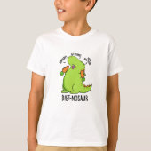 Dieet-nosaur Grappige Dinosaurus Puns T-shirt (Voorkant)