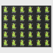 Dieet-nosaurus Grappige Dinosaurus Woordgrapjes Do Cadeaupapier (Vlak)