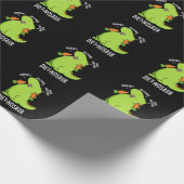 Dieet-nosaurus Grappige Dinosaurus Woordgrapjes Do Cadeaupapier (Hoek)