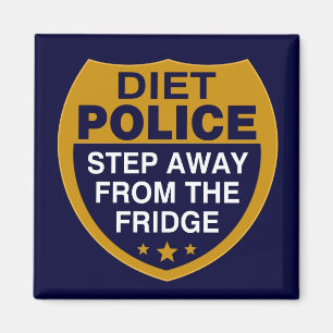 Dieet Politie - magneet