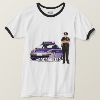 Dieet van de politieagent t-shirt