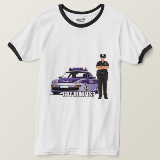 Dieet van de politieagent t-shirt