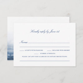 Dieetbeperkingen RSVP-kaart - Penobscot Bay Set RSVP Kaartje