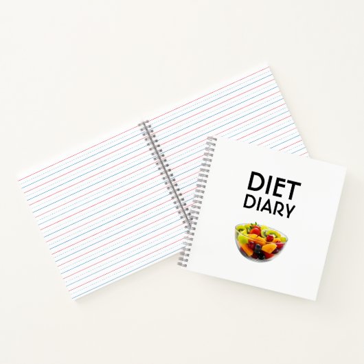 Dieetdagboek Notitieboek (Binnen)