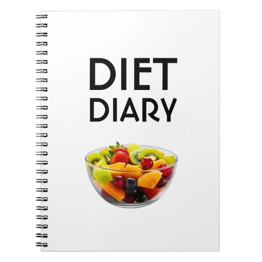 Dieetdagboek Notitieboek (Voorkant)