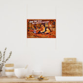 “Dieetdromen” – Een portret van zelfbedrog Poster (Keuken)