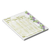 Dieetplan Tracker Notitieblok (Schuin)