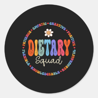 Dieetplein - waardeweek Gezondheidszorg Dietiti Ronde Sticker