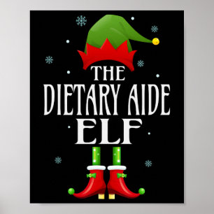 Dieetvoeding: Elf Xmas Funny Family Matching Chris Poster