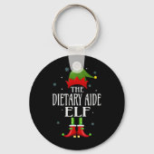 Dieetvoeding: Elf Xmas Funny Family Matching Chris Sleutelhanger (Voorkant)