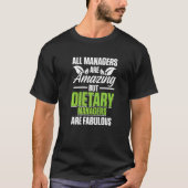 Dieetvoeding Manager Cdm Diet Management T-shirt (Voorkant)