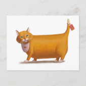 Dieetvrije kat briefkaart (Voorkant)