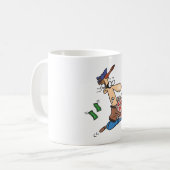 Dief Geld Stelen Koffiemok (Voorkant links)