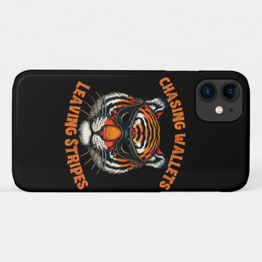 Dief tijger Case-Mate iPhone case (Achterkant (horizontaal))