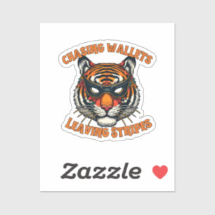 Dief tijger sticker