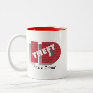 diefstal koffiekop tweekleurige koffiemok